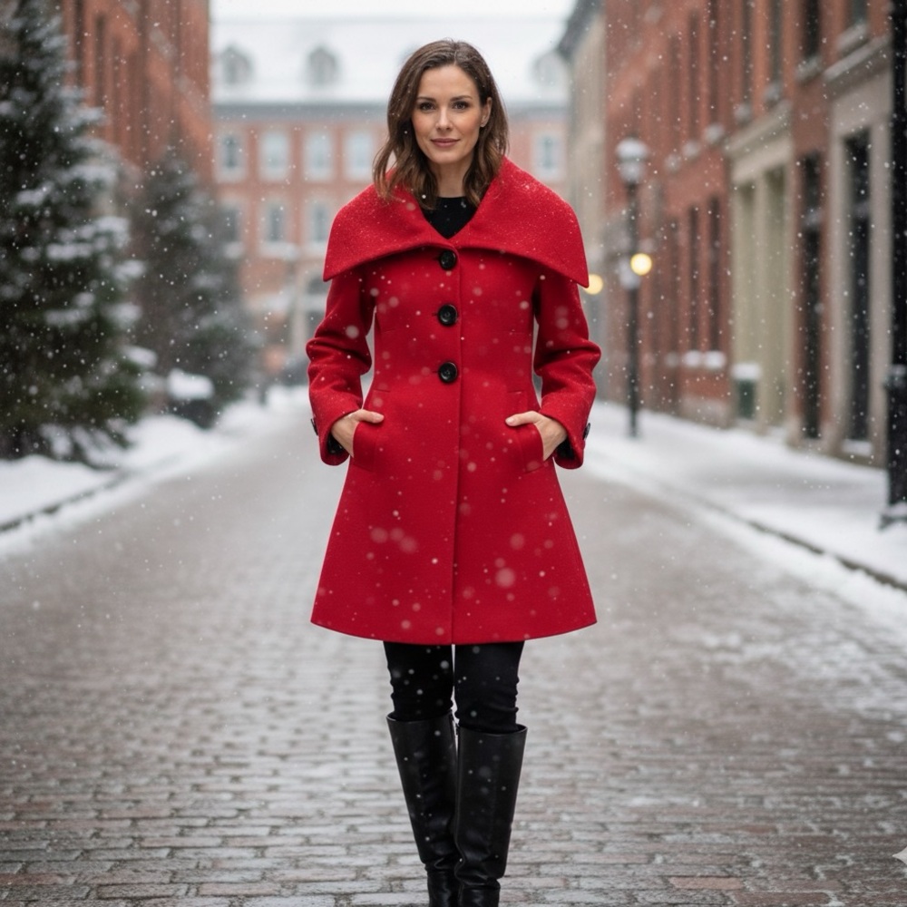 LAURA Faux Wool Coat